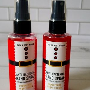 Bath and Body Works Sanitizer Spray Peppermint Sugar Cookie